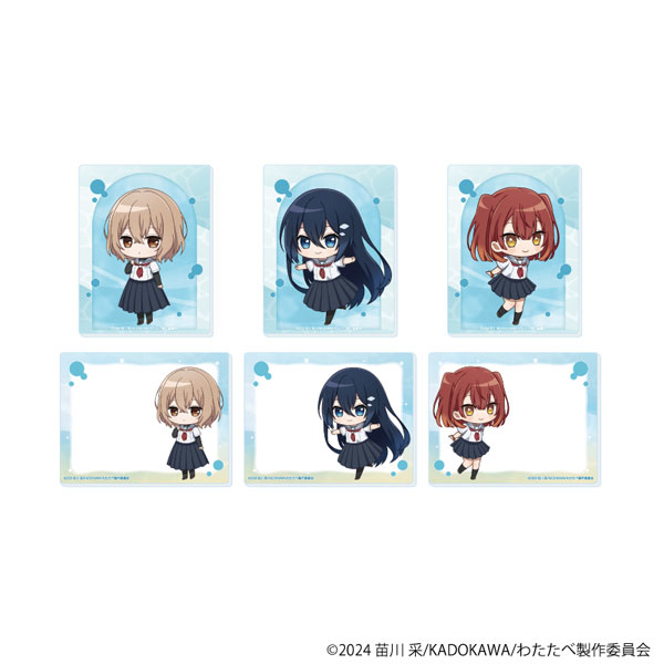 アクリルカード「TVアニメ「私を喰べたい、ひとでなし」」01/公式イラスト 6個入りBOX[A3]《在庫切れ》