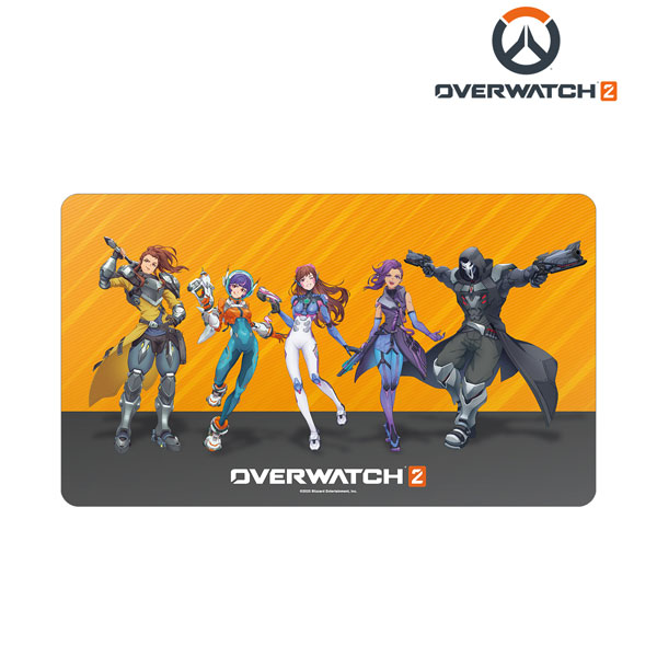 Overwatch 描き下ろし 集合 ストリートver マルチデスクマット