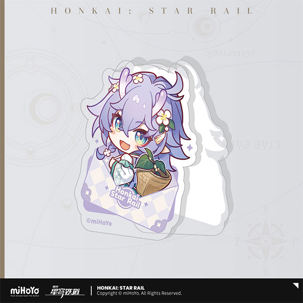 崩壊：スターレイル ナナシビトの勲章シリーズ アクリルクリップ 白露[miHoYo]《発売済・在庫品》