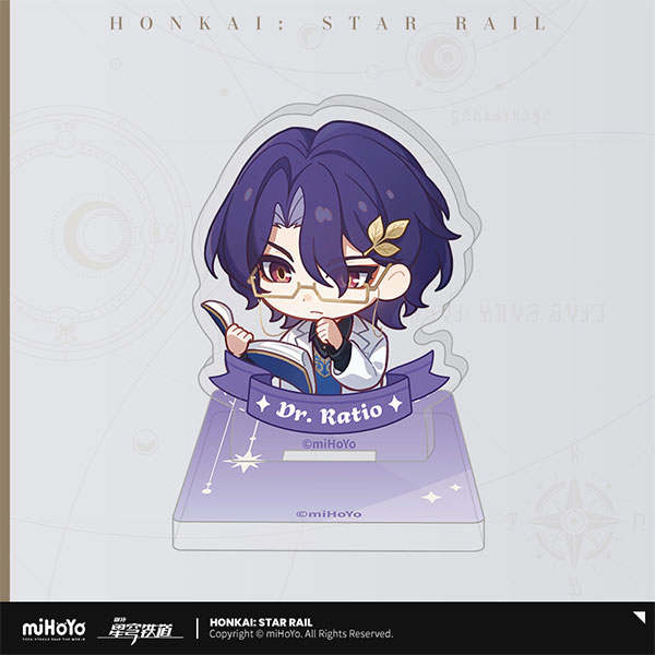 崩壊：スターレイル ナナシビトの勲章シリーズ アクリルスタンプ Dr.レイシオ[miHoYo]《発売済・在庫品》