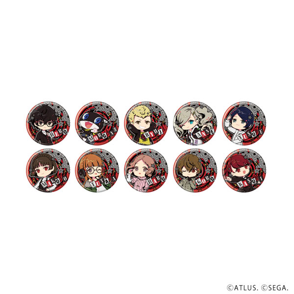 ペルソナ5 ザ・ロイヤル ふぉーちゅん☆アクリルバッジ 全12種 主人公 ペルソナ5ザ・ロイヤル ふぉーちゅん☆アクリルバッジ BOX