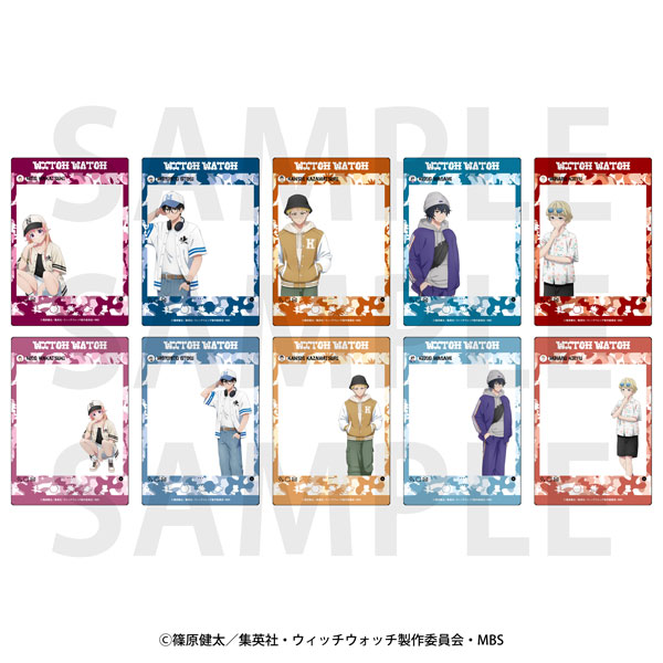 TVアニメ『ウィッチウォッチ』トレーディングSNSクリアカード「描き下ろし ストリートスタイル！」 10個入りBOX
