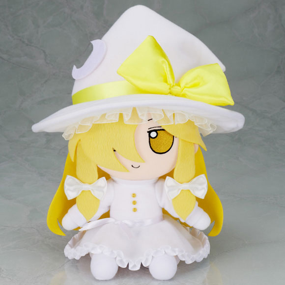 【特典】東方ぬいぐるみシリーズ 101 霧雨魔理沙(白ver.) ふもふもまりさ。ゆめじくうほわいとばーじょん。