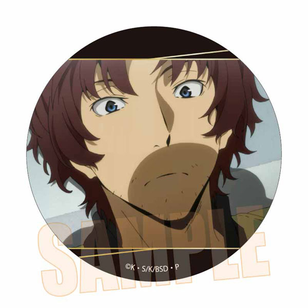 文豪ストレイドッグス　舞台　缶バッジ　織田作之助 文豪ストレイドッグス メモリーズ缶バッジ (黒の時代) 織田