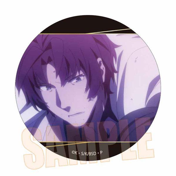 文豪ストレイドッグス メモリーズ缶バッジ (黒の時代) 織田作之助C