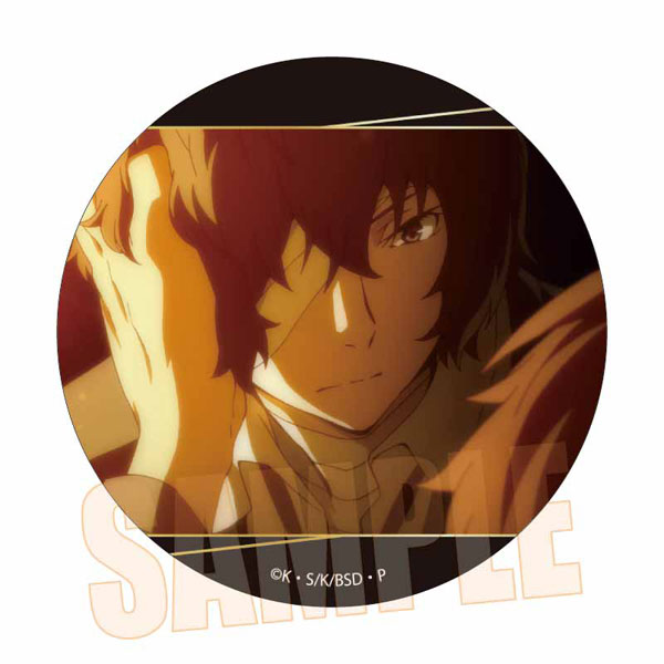 文豪ストレイドッグス 太宰治(黒の時代) トレーディング缶バッチ BIG レア 文豪スレイドッグス 文スト トレーディング缶バッチ75 BIG