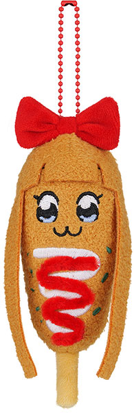 ポプテピピック コンビニシリーズ 串刺しぬいぐるみキーホルダー ピピ美