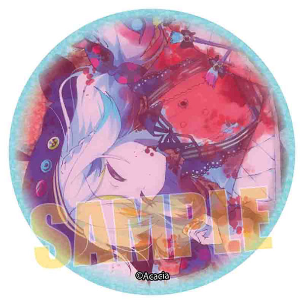 魔法少女ノ魔女裁判 グリッター缶バッジ 城ケ崎ノアA（再販）[ベル