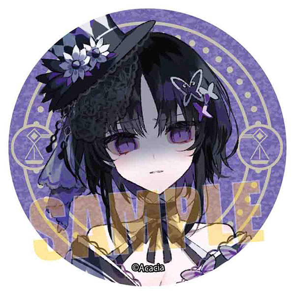 魔法少女ノ魔女裁判 グリッター缶バッジ 宝生マーゴ[ベルハウス]《12