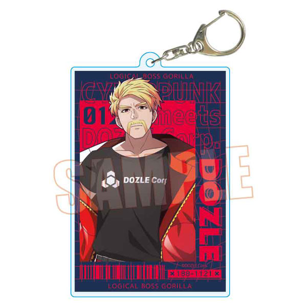 ドズル社 ちょいデカアクリルキーホルダー ドズル CYBERPUNK meets DOZLE Corp.（再販）[ベルハウス]《０５月予約》