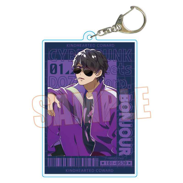 ドズル社 ちょいデカアクリルキーホルダー ぼんじゅうる CYBERPUNK meets DOZLE Corp.（再販）[ベルハウス]《０５月予約》