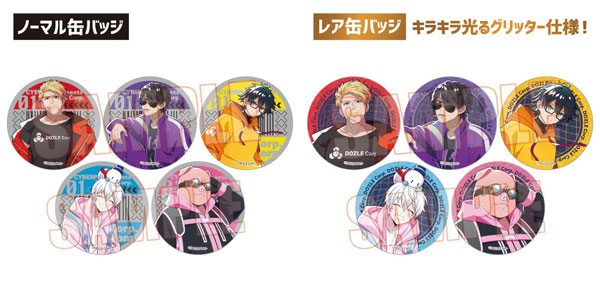 ドズル社 トレーディング缶バッジ CYBERPUNK meets DOZLE Corp. 6個