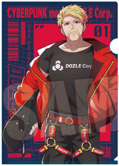 ドズル社 クリアファイル ドズル CYBERPUNK meets DOZLE Corp.[ベル