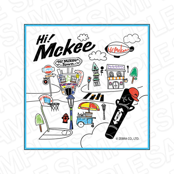 Hi！ Mckee ミニタオル リラックス[コンテンツシード]《１２月予約》