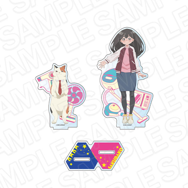 TVアニメ「宇宙人ムームー」 アクリルフィギュア ムームー＆梅屋敷桜子[コンテンツシード]《１２月予約》