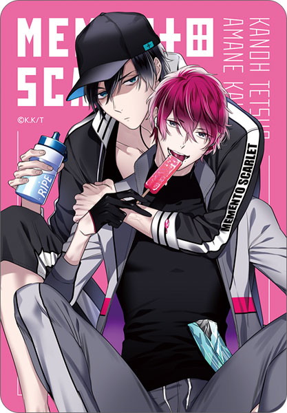 メメントスカーレット -ripe- クリアカード 狩野尾鉄雄＆周カイリ B[ムービック]《発売済・在庫品》