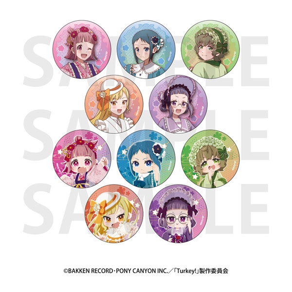 「Turkey！」トレーディング缶バッジ 10個入りBOX