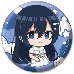 私を喰べたい、ひとでなし ぺたん娘アクリル缶バッジ 近江汐莉(私服