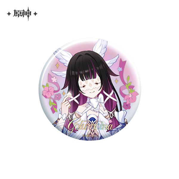 原神 五周年記念シリーズ 缶バッジ コロンビーナ[miHoYo]《03月仮予約》