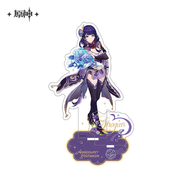 原神 五周年記念シリーズ アクリルスタンド 雷電将軍[miHoYo]《09月