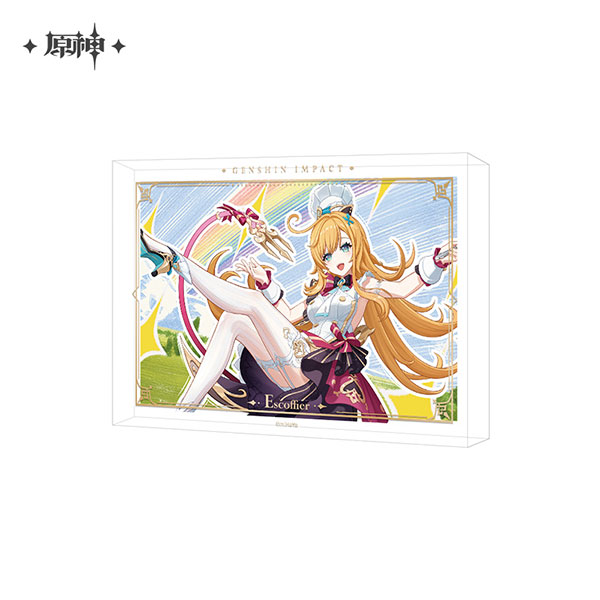 原神 キャラPVシリーズ 厚めアクリルアート エスコフィエ[miHoYo