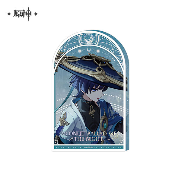 原神 「月夜の叙事詩」シリーズ 厚めアクリルブロック 放浪者[miHoYo