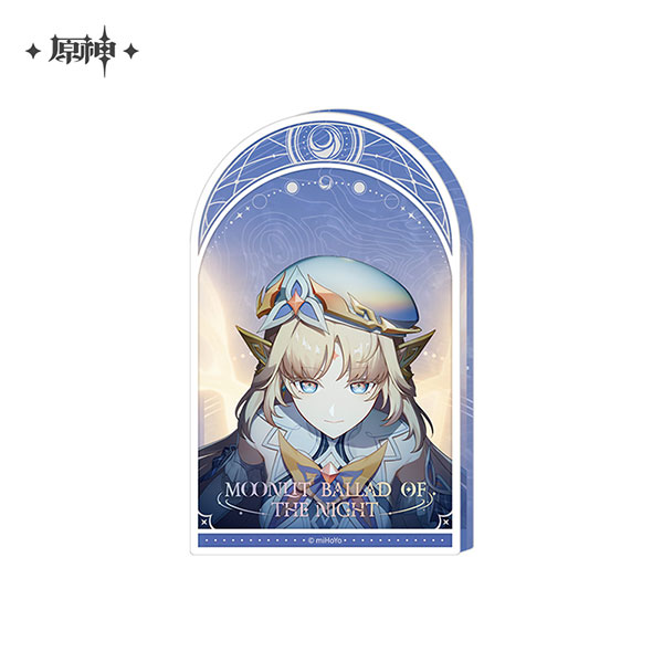 原神 「月夜の叙事詩」シリーズ 厚めアクリルブロック ニコ・リヤン