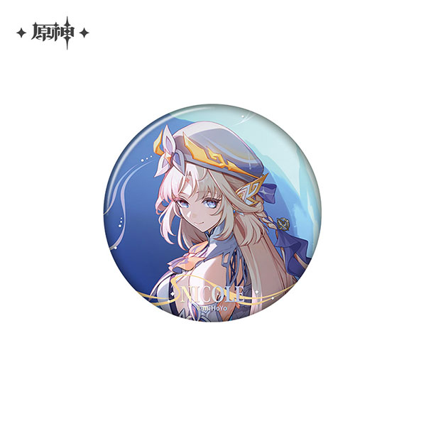 原神 空月の歌シリーズ 缶バッジ ニコ・リヤン[miHoYo]《03月仮予約》