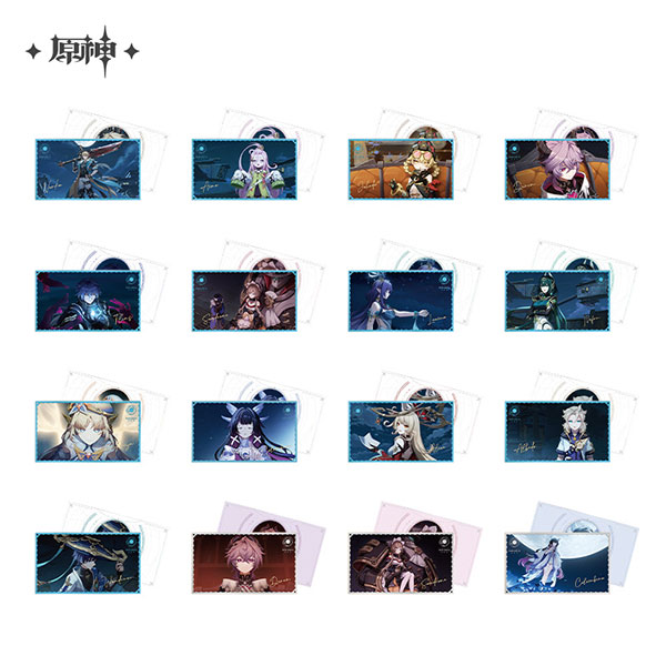 原神 「月夜の叙事詩」シリーズコレクションカード 14枚入りBOX[miHoYo