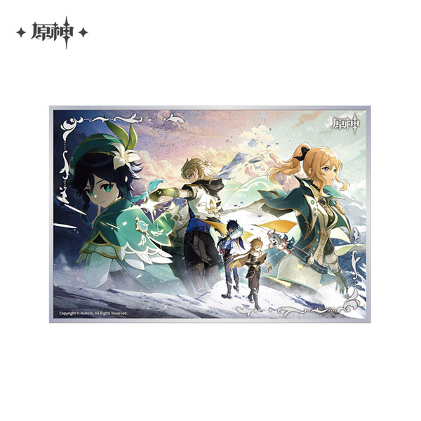 原神 キャラアクリル色紙 背理 Aタイプ[miHoYo]《１１月予約》