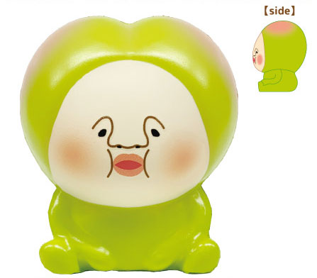 こびとづかん スクイーズマスコット スモモノウチ（再販）[ティー