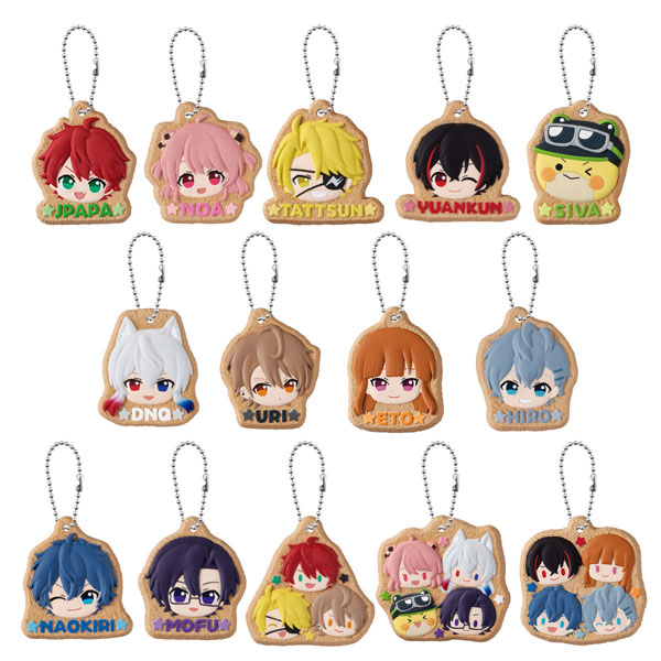 カラフルピーチ クッキーチャームコット 14個入りBOX (食玩)