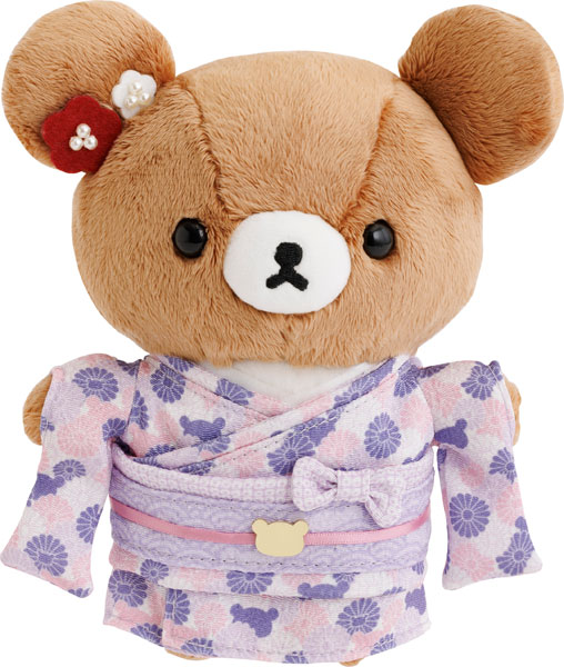 MV57801 リラックマ あつめてぬいぐるみ チャイロイコグマ