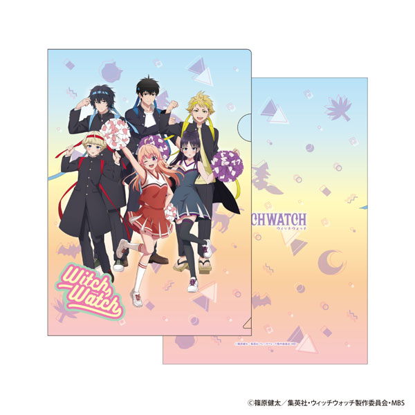 ウィッチウォッチ クリアファイル 応援団＆チアver.(集合)[Overglad