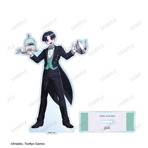 HUNDRED LINE -最終防衛学園- 描き下ろし 丸子楽 執事ver. BIGアクリルスタンド[アルマビアンカ]《０１月予約》