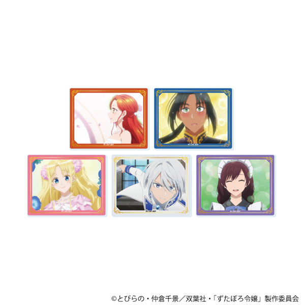 アクリルカード「TVアニメ『ずたぼろ令嬢は姉の元婚約者に溺愛される』」01/場面写イラスト 5個入りBOX[A3]《０１月予約》