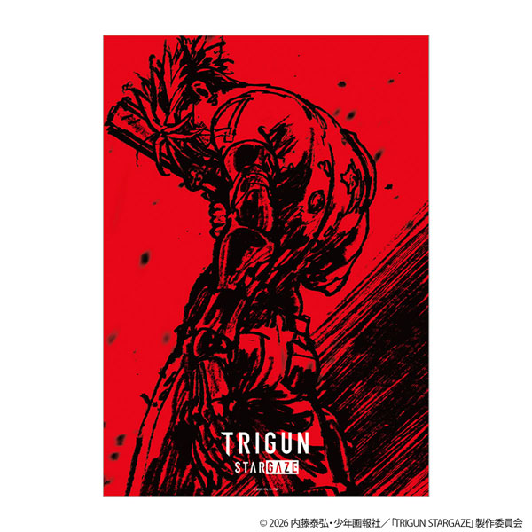 TRIGUN STARGAZE クリアポスター ティザービジュアル[ムービック]《在庫切れ》