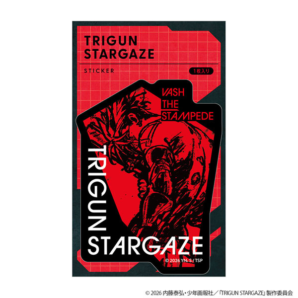 TRIGUN STARGAZE ステッカー ティザービジュアル[ムービック]《発売済・在庫品》