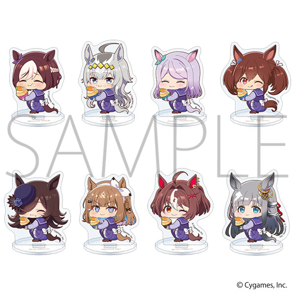 ウマ娘 プリティーダービー かぷりっこ ほおばるアクリルスタンドコレクション 8個入りBOX