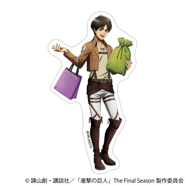 進撃の巨人 ステッカー エレン[ムービック]《発売済・在庫品》