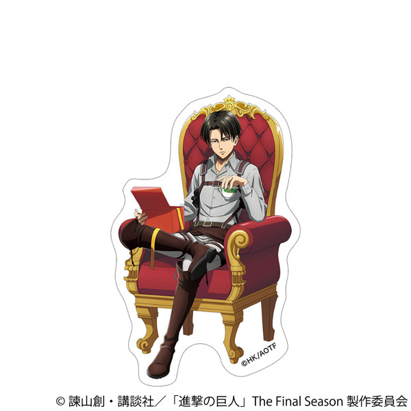 進撃の巨人 ステッカー リヴァイ[ムービック]《１２月予約》