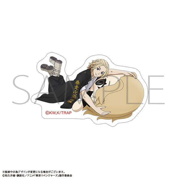 TVアニメ『東京リベンジャーズ』 ステッカー 佐野万次郎 ぬいパルと一緒！[ムービック]《発売済・在庫品》