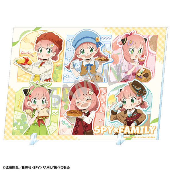 SPY×FAMILY アクリルパネル 食べ物[カミオジャパン]《発売済・在庫品》