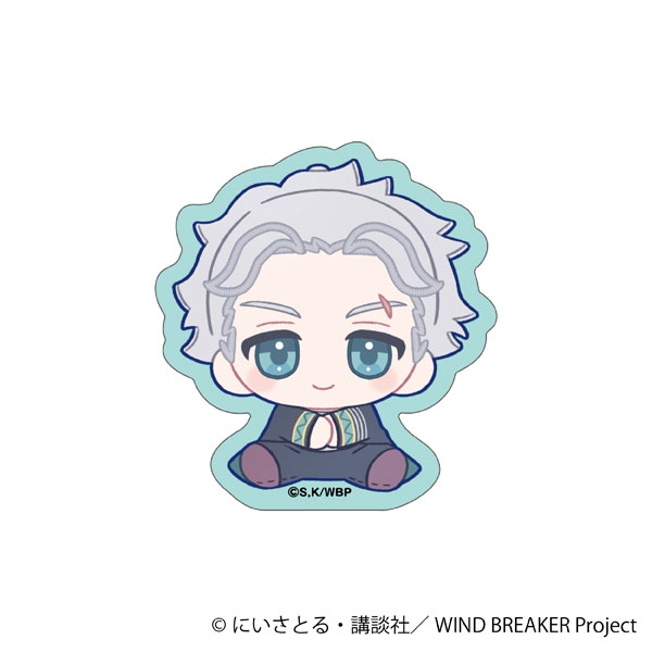 WIND BREAKER ステッカー 梅宮一 ぬいパル すきっぷ[ムービック]《発売済・在庫品》