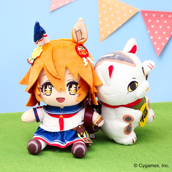 ウマ娘 プリティーダービー ぬいぐるみ マチカネフクキタル＆にゃーさんポーチ[ムービック]《在庫切れ》