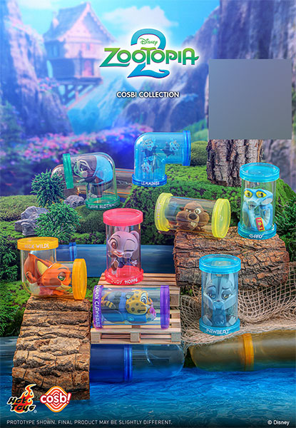 コスビ『ズートピア2』シリーズ1 ウォータースライダー 8個入りBOX