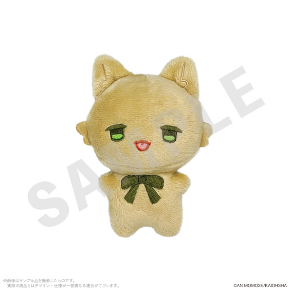 ナカまであいして」 猫マスコット(ベージュ)[coly]《発売済・在庫品》
