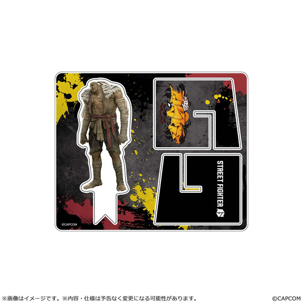 ストリートファイター6 バッテンアクリルスタンド サガット[カプコン]《発売済・在庫品》