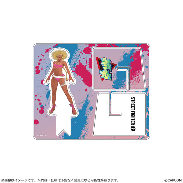 ストリートファイター6 バッテンアクリルスタンド キャミィ Outfit 4[カプコン]《発売済・在庫品》