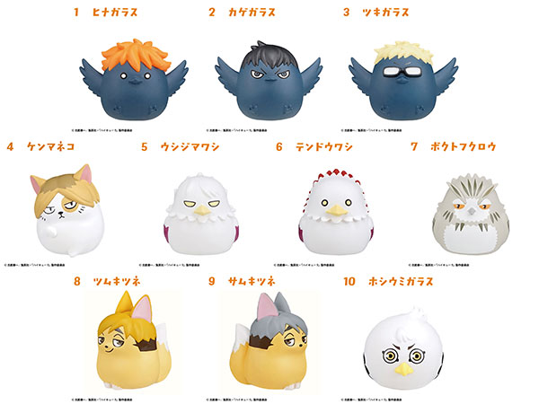 ハイキュー！！ おすわりちょこん2　10個入りBOX (食玩)[エフトイズ]《０３月予約》
